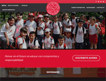 Tablet Screenshot of institutodellibertador.org